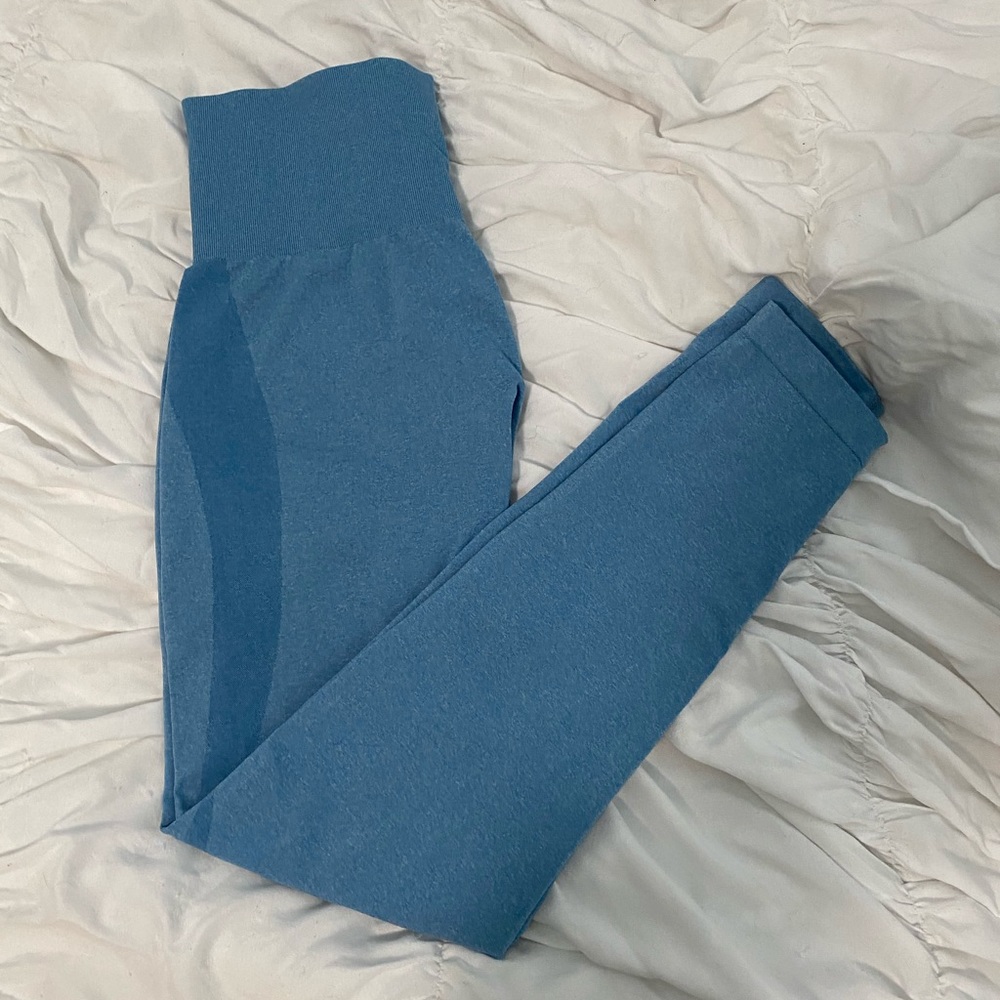 NVGT Seamless Leggings Sky Blue